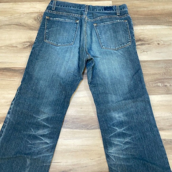 Material London Mens Jeans 32 x 30 Classic Fit Dark Wash Denim - Picture 8 of 8